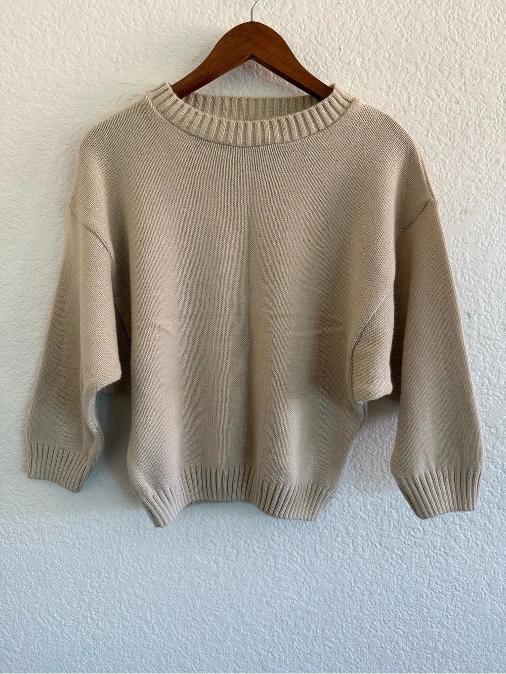 Nasty Gal Cream Knit Set - Picture 2 of 4